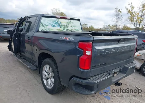 2021 Chevrolet Silverado 1500 из США, поврежденный, VIN 1GCPYBEK9MZ303079